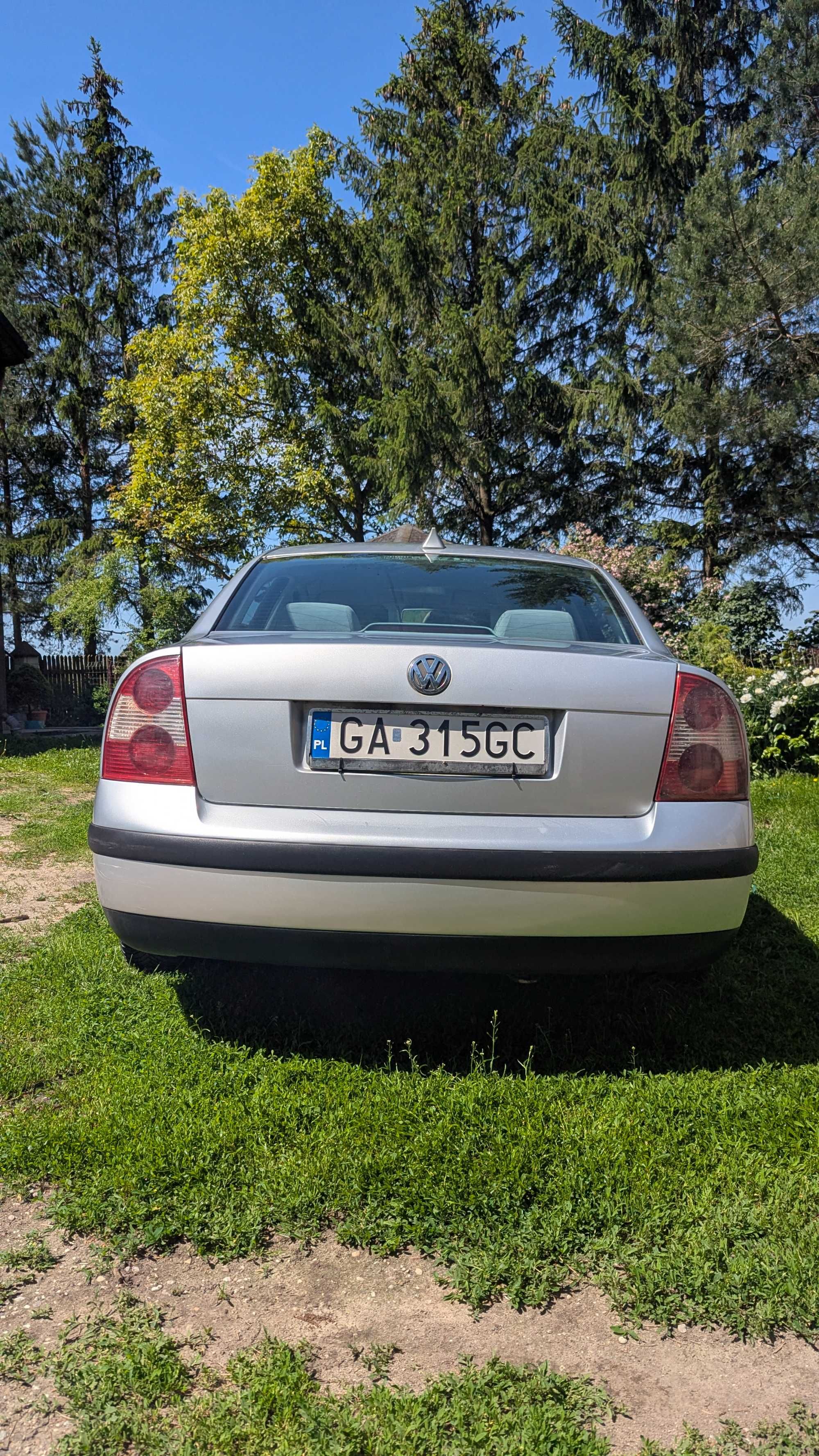 Passat B5 FL 1.8T 180 KM, klima, centralny zamek, 2001 r.