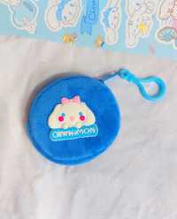 pluszowy futrzany brelok portmonetka Cinnamoroll Sanrio Kawaii