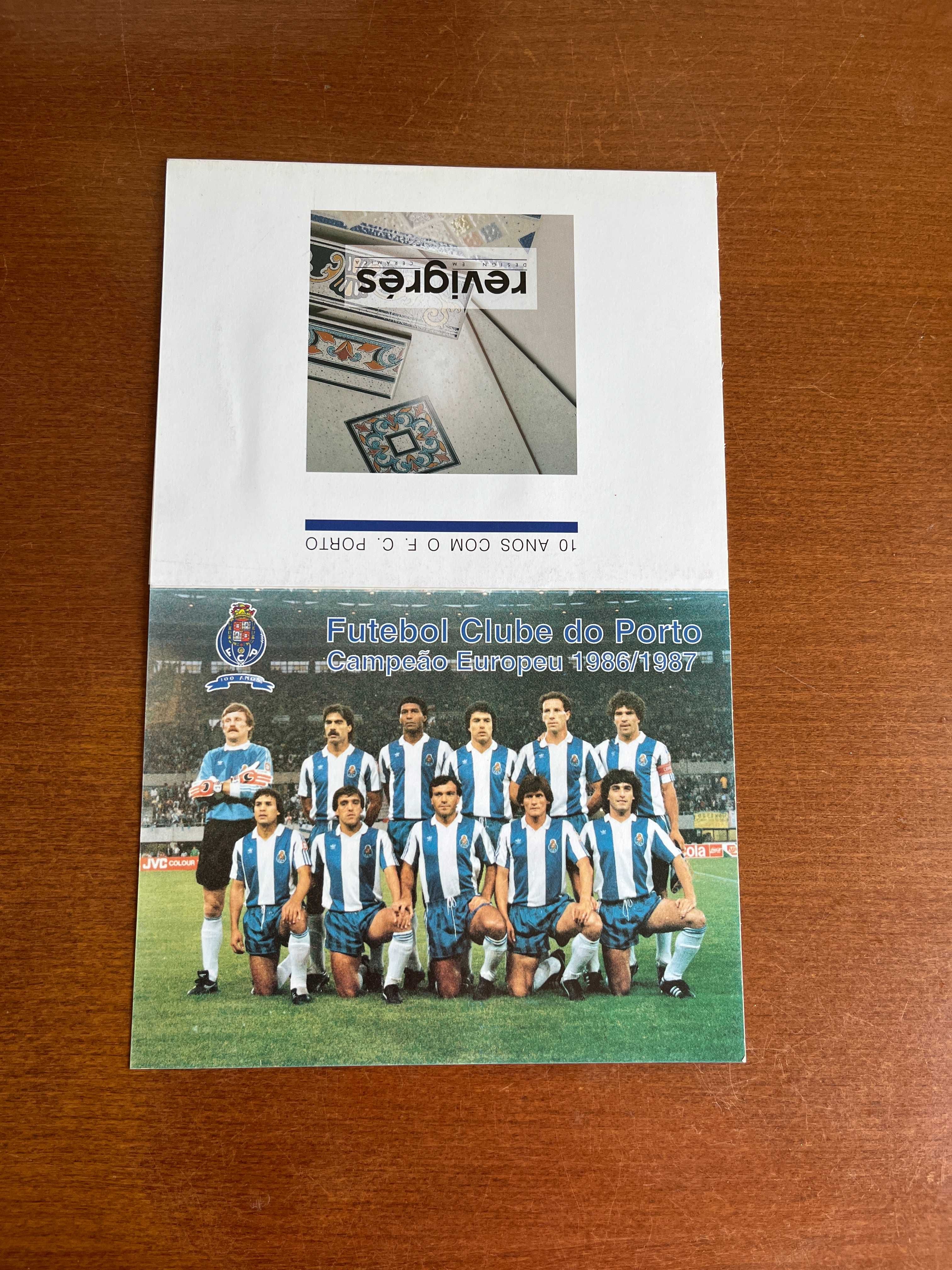 F.C.P. Campeão Europeu 1986/1987 - Cartão Telefónico/Phonecard