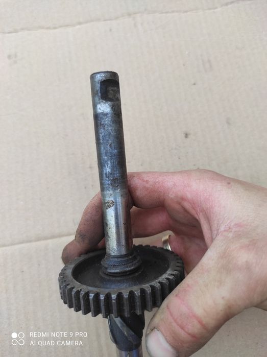 Wałek startera Romet Komar pedalowiec sztywniak 2320 rozrusznik 12.296