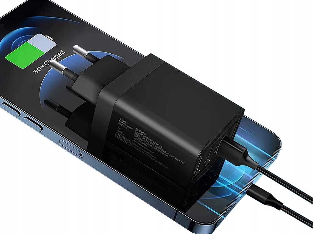 ŁADOWARKA SIECIOWA Szybka 4xUSB Quick CHARGE 3.0 Dobra Jakość. Super