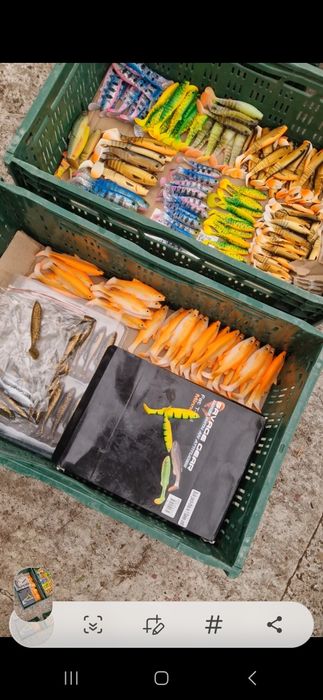 Przynęty gumowe  Dragon  kopyto relax