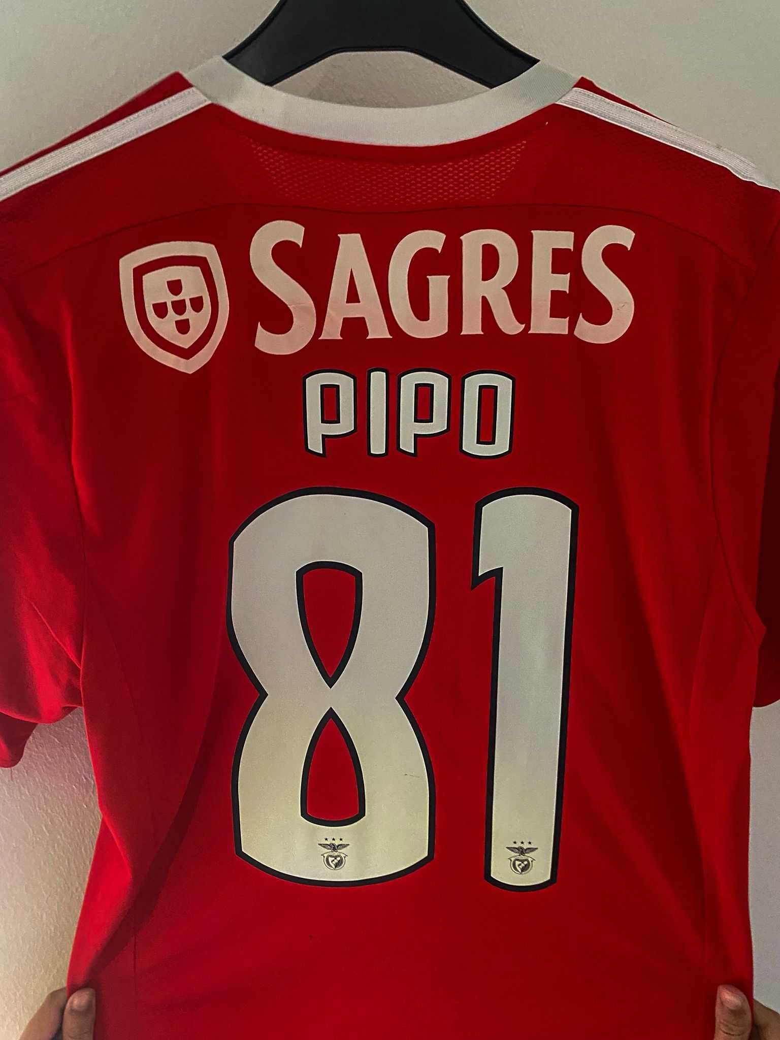 Camisola Oficial Benfica 2015/2016 Autografada (Jogador Pipo)
