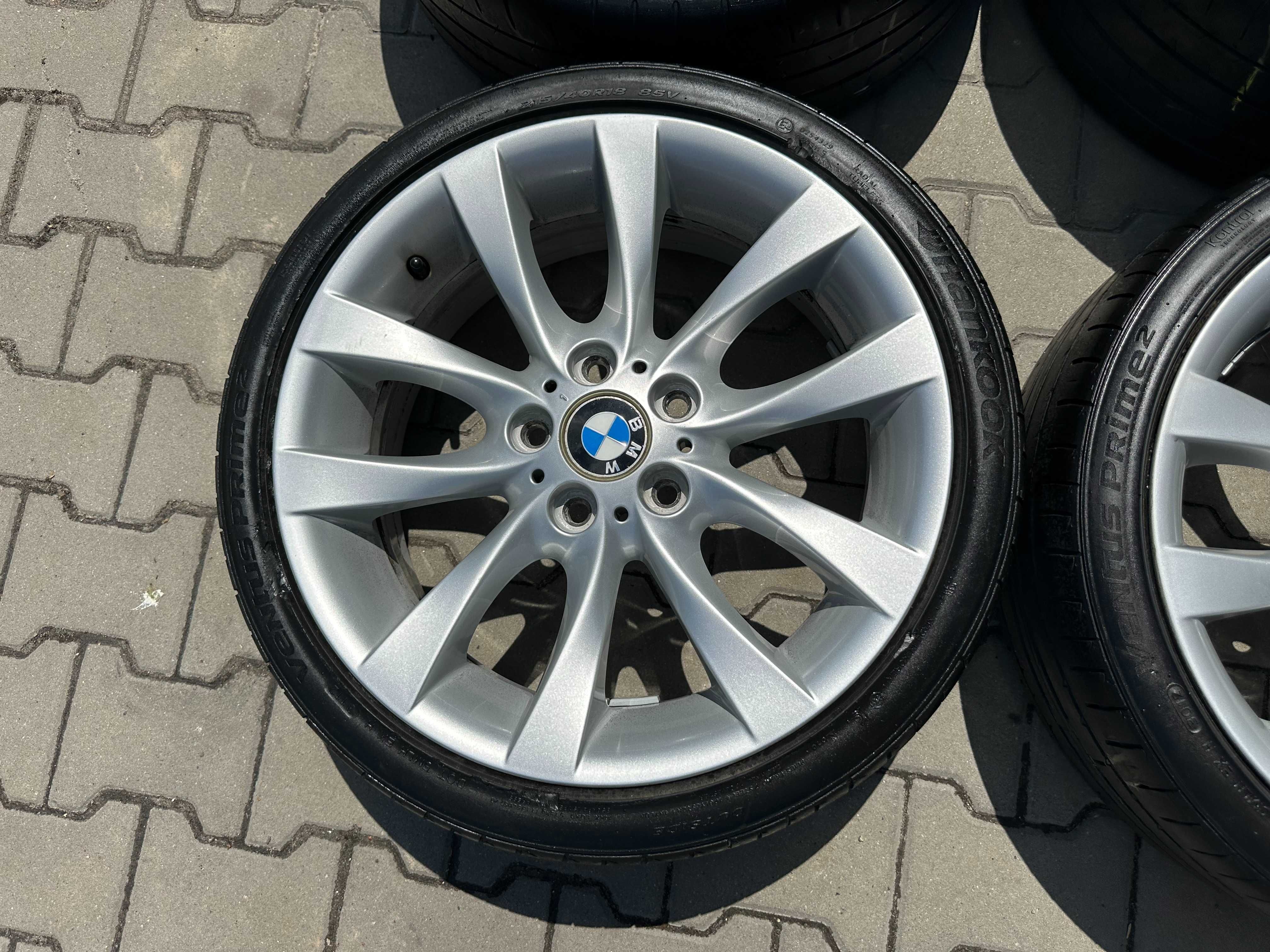 5x120 Bmw seria 1 7,5j x 18" przód 8j x 18" tył et49 oryginał BBS