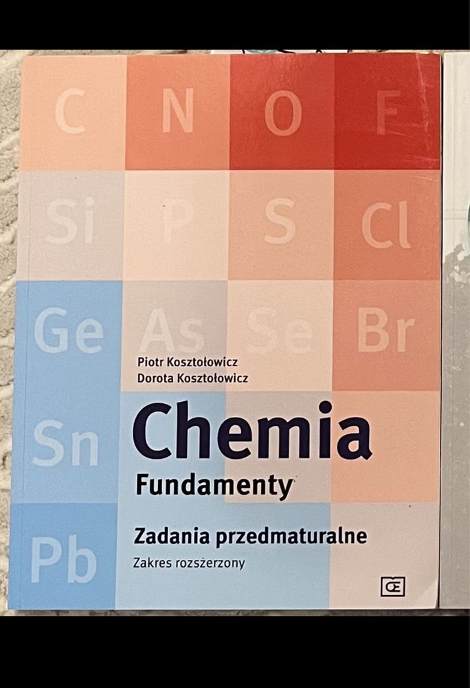 Książki z Chemii