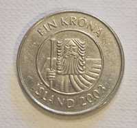 1 korona Islandia