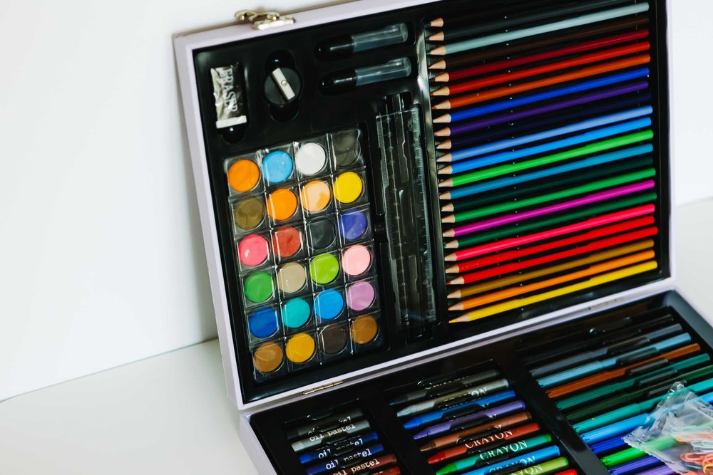 Набір для малювання та творчості Єдиноріг 128 предметів