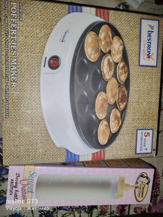 Блинница, млинниця Bestron нова