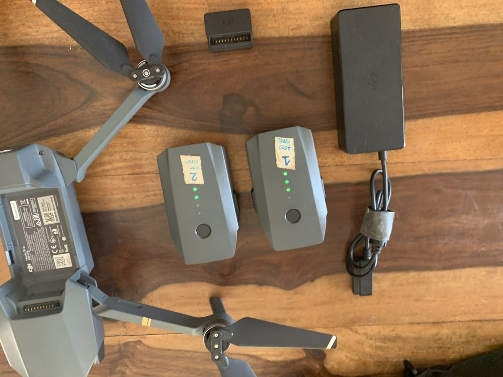 DJI MAVIC PRO comando 2 Baterias 1 carregador mala adp.para ISB