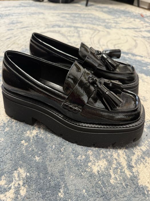 Лофери Zara на масивній підошві