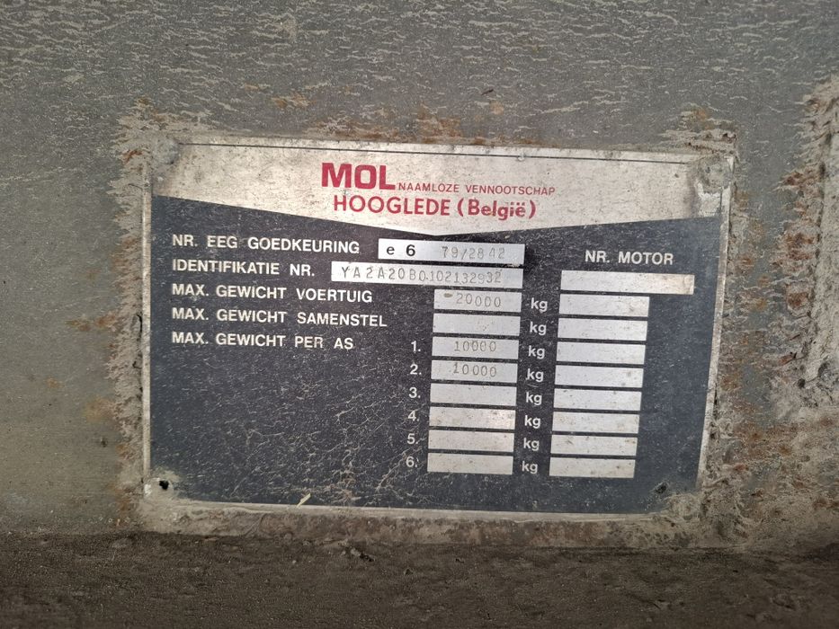 Przyczepa dwuosiowa  wywrotka kiper  30 m³