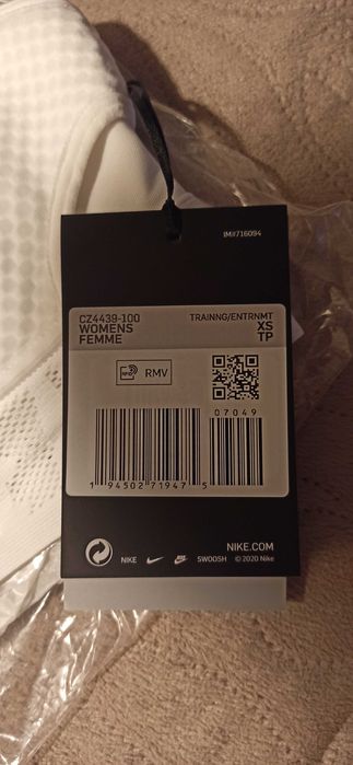 Stanik sportowy Nike - XS (nowy) - do biegania