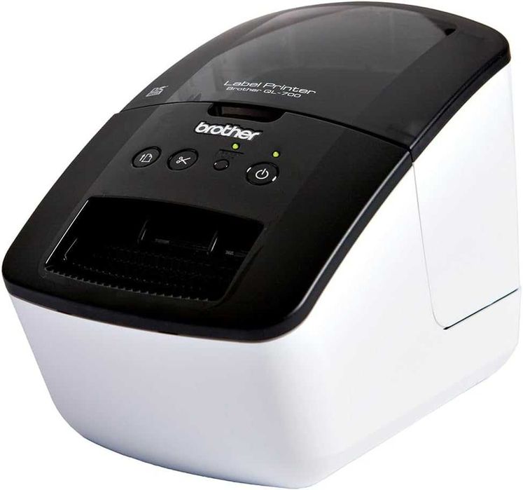 Brother QL-700 – szybka termiczna drukarka etykiet USB, 300 dpi
