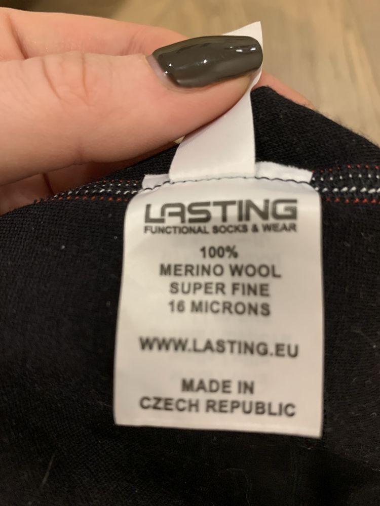 Термобілизчна Lasting merino wool