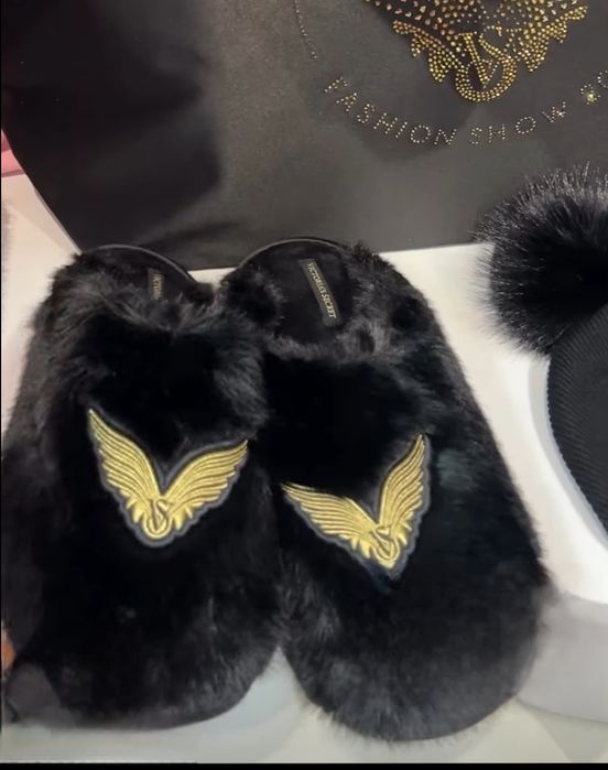 Шлёпанцы Victoria's Secret оригинал капці піжама Victoria's Secret