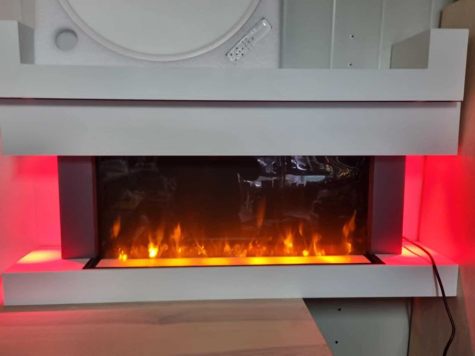 Kominek elektryczny Klarstein Studio Light Fire & Smart