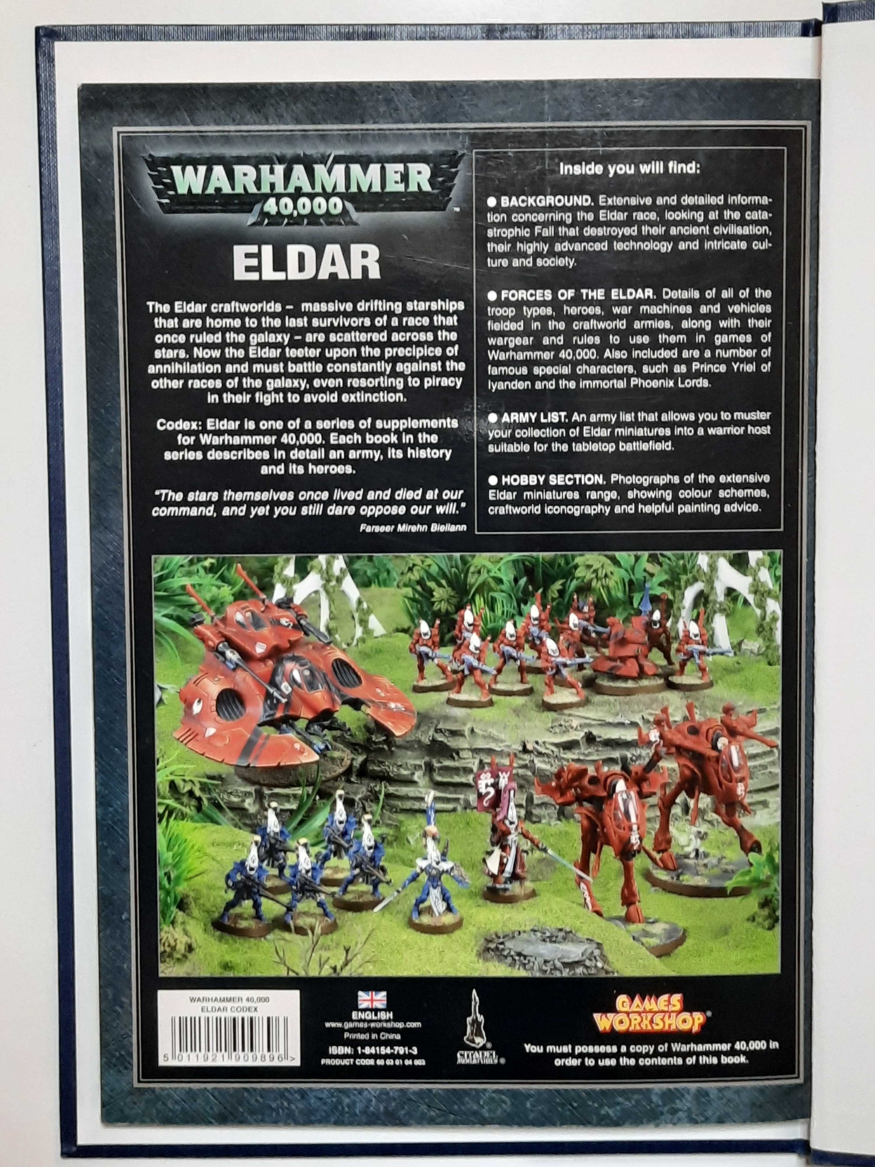 Warhammer 40000 - Codex: Eldar - 4 edycja - 2006 - Podręcznik