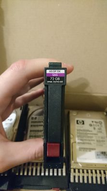 HP SAS 6G 15K rpm