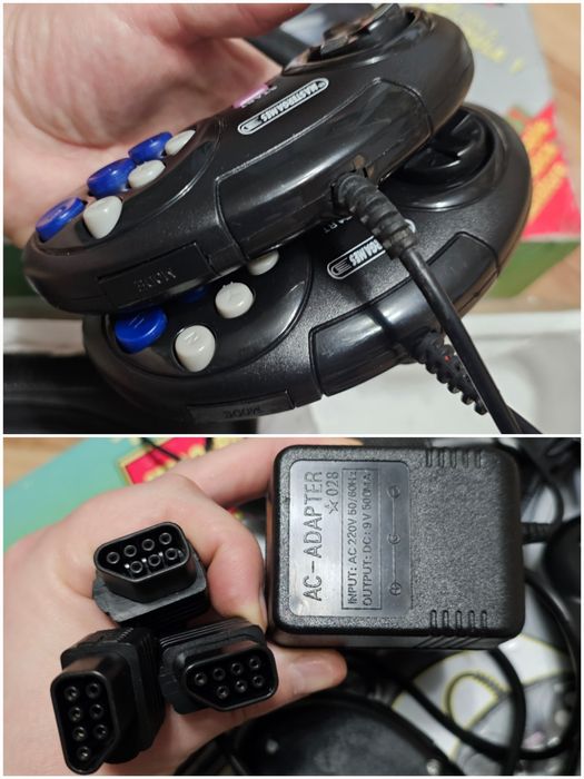 Вінтаж Ігрова Приставка Аналог NES 8-біт Зовні як Sega Повний Комплект