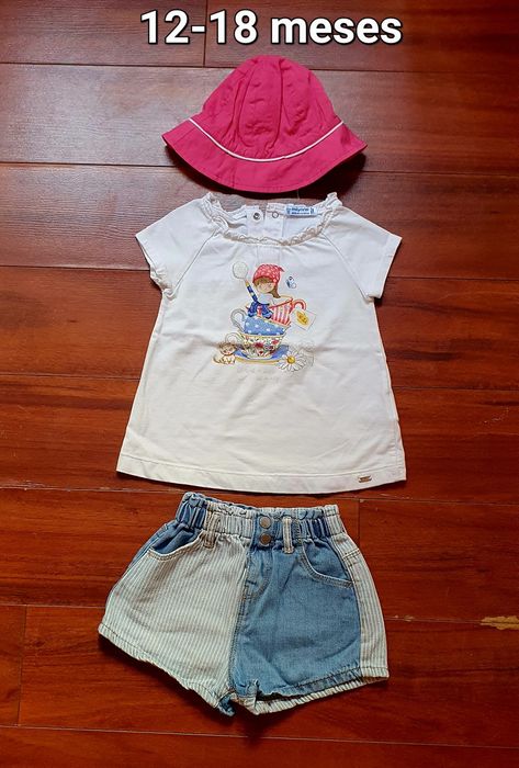 3 peças 12-18 meses