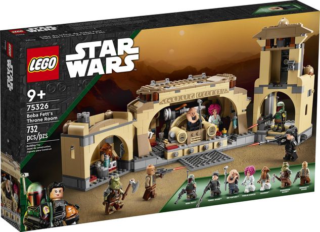 Lego Star Wars Тронний зал Боби Фетта 75326