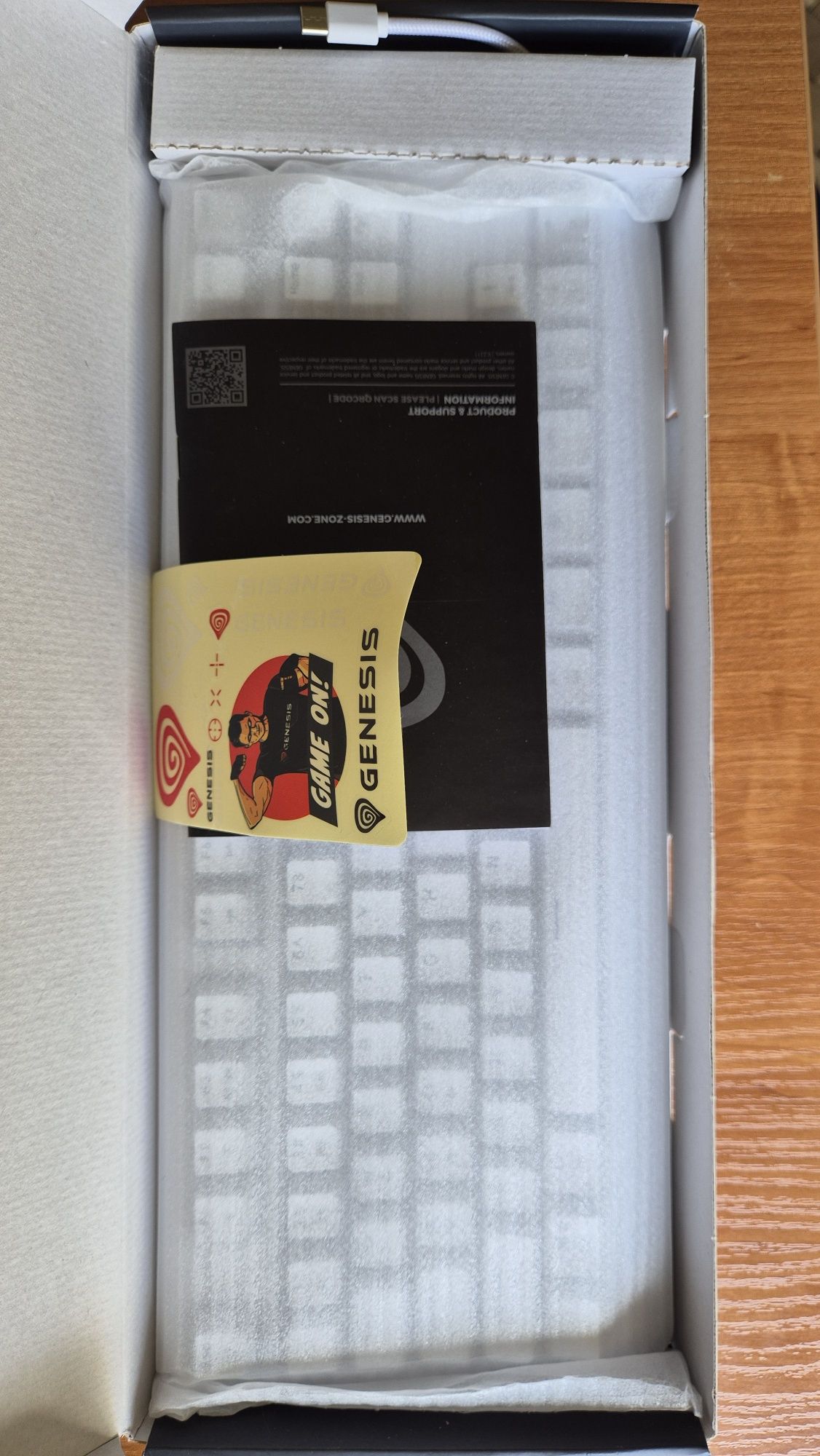 Klawiatura Genesis Thor 230 TKL + gratis + wszystko pójdzie na kotki
