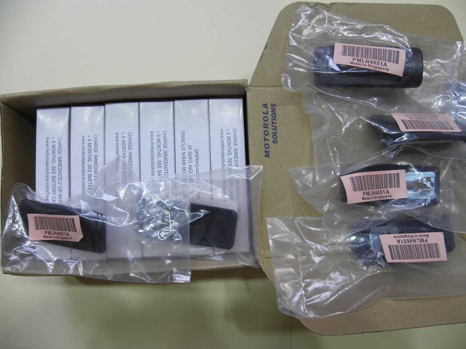 Акумуляторні батареї (АКБ) до рацій Моторола, 5000 мАг, тип С + кліпса