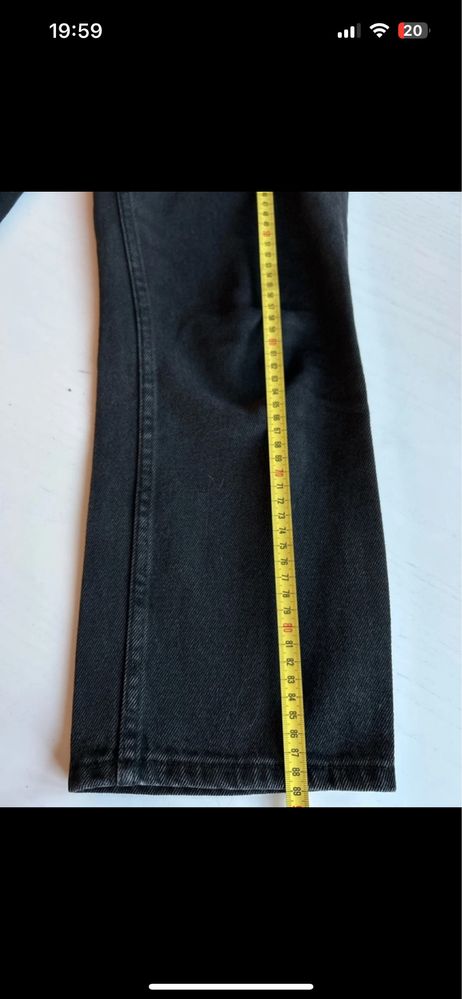Jeansy do kostek Mango 38