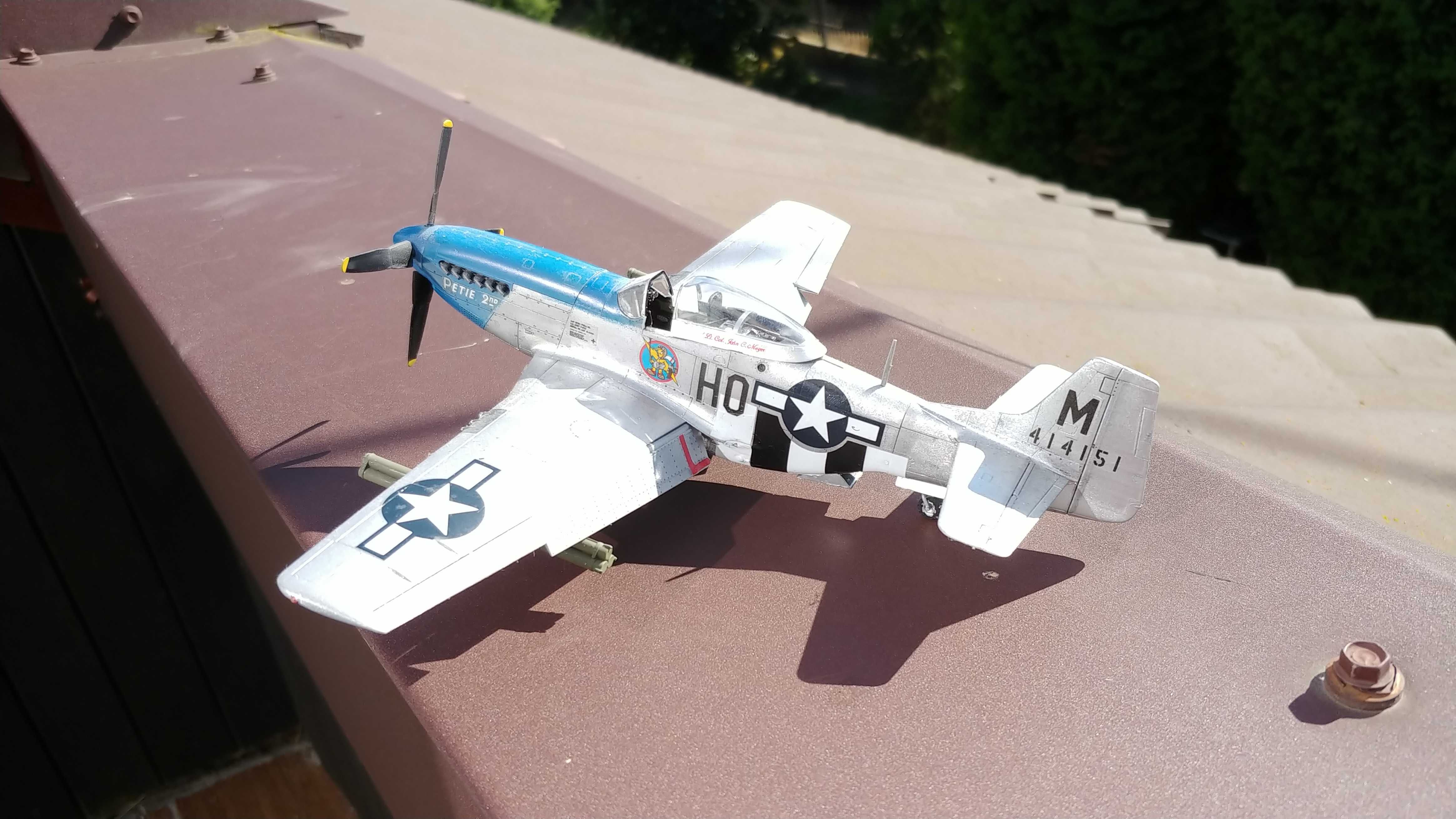 P-51D Mustang Tamiya model 1:48