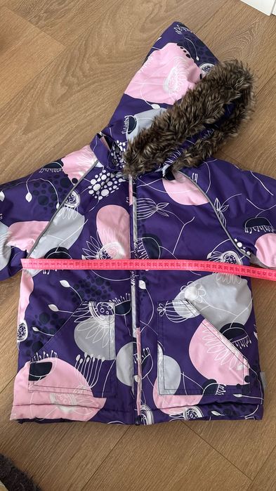 Комплект  зимовий (куртка HUPPA + напівкомбінезон REIMA) 98-104см