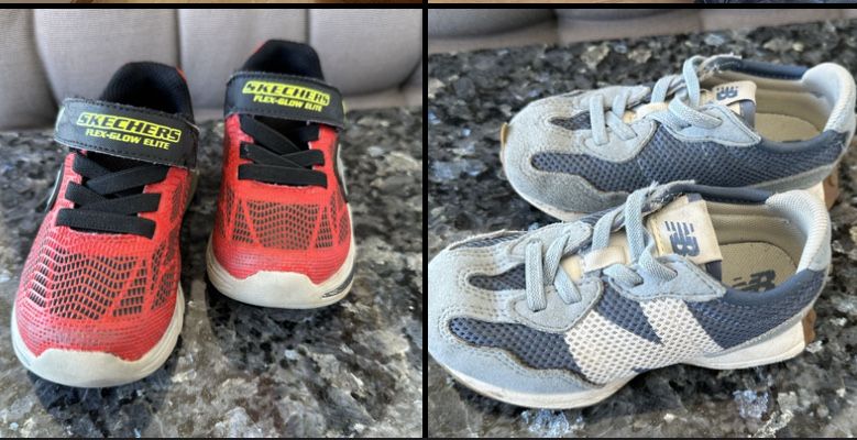 Tenis crianca c/luzes (tamanhos 24 e 25)