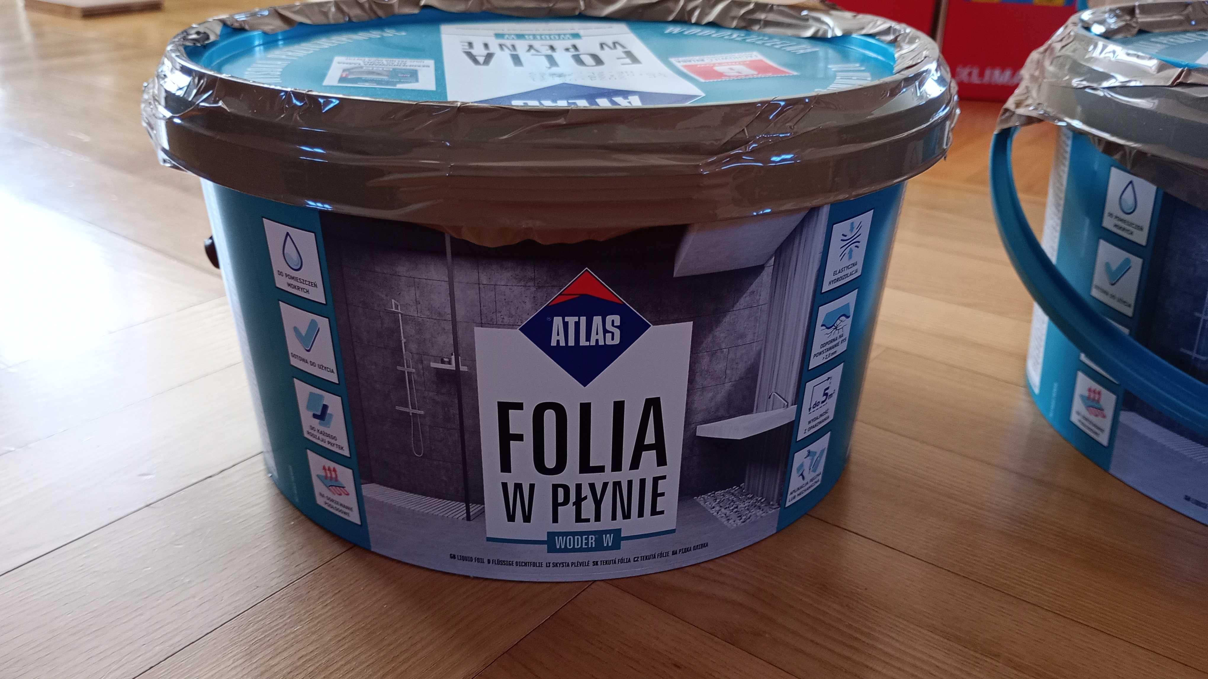 ATLAS WODER W Folia w płynie hydroizolacja 4,5kg