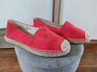 Buty espadryle czerwone