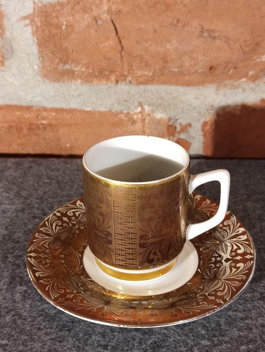 Porcelana Bawaria NEUERER QUALITAT Filiżanka do Mokka Kolekcjonerska