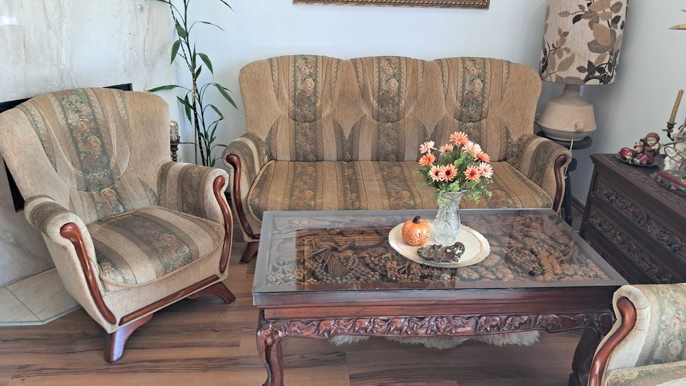 Sofa FRYDERYK z funkcją spania 2x fotele