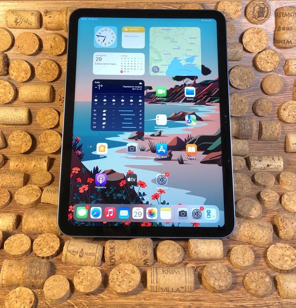 Apple iPad 10Gen 10.9” 64Gb Blue 2022. 100% батарея, 19 циклів!