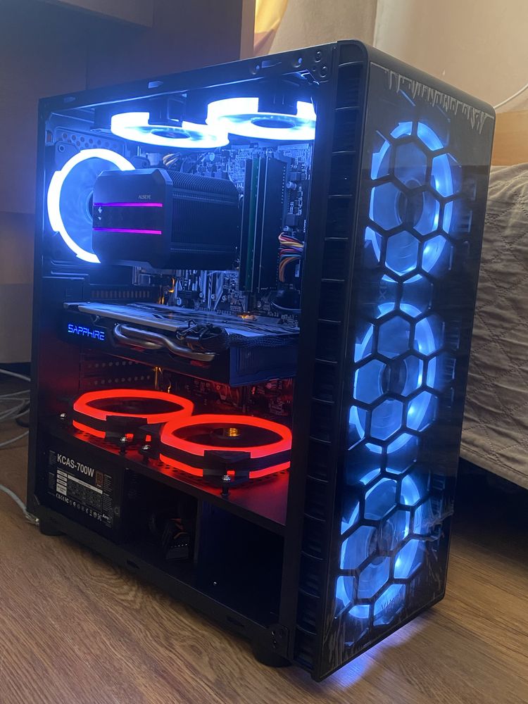 Ігровий ПК RX 580 Sapphire nitro + ОЗУ ddr4 16GB SSD 256GB