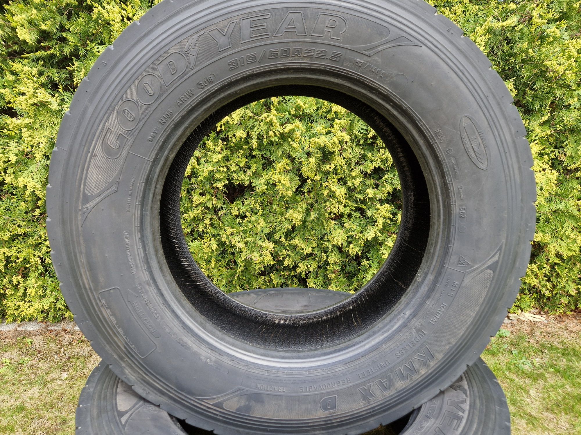 GOODYEAR 315/60R22.5  KMAX D zimowe