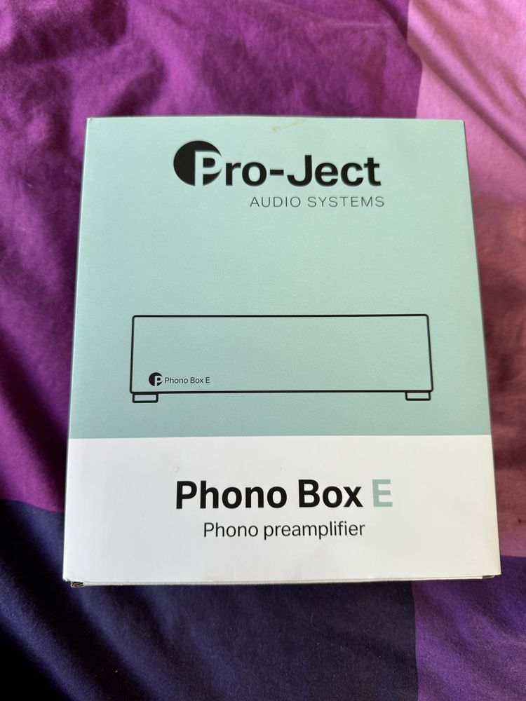 Przedwzmacniacz gramofonowy Pro-Ject Phono Box E