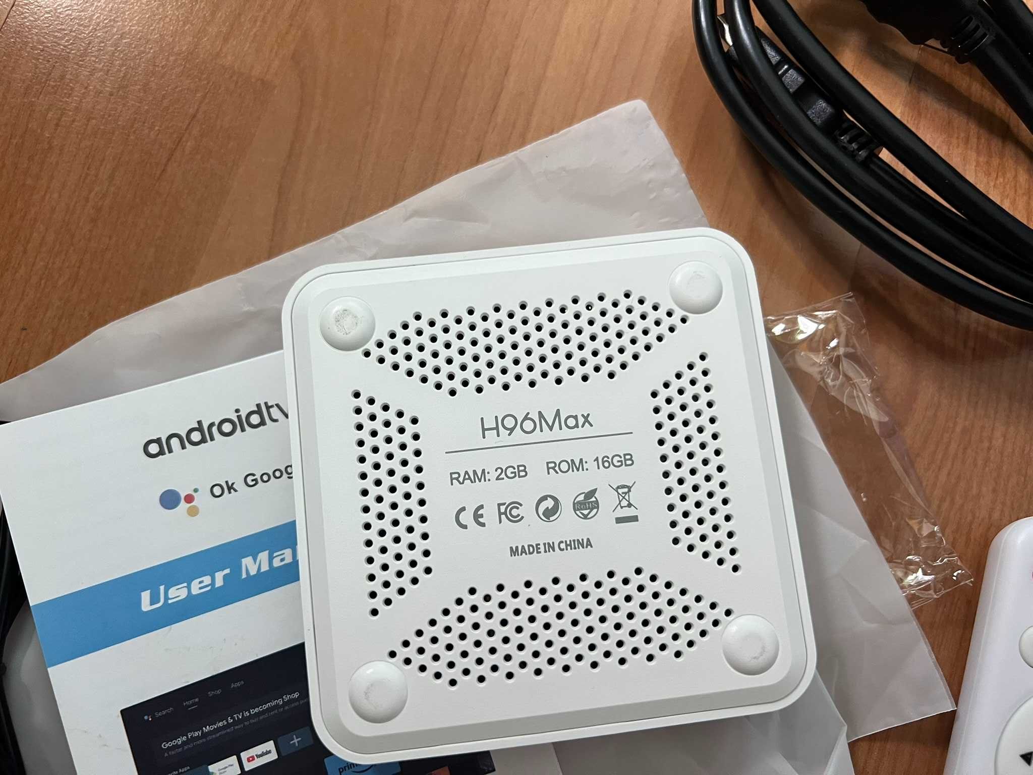 Box Android TV H96_Max Nova