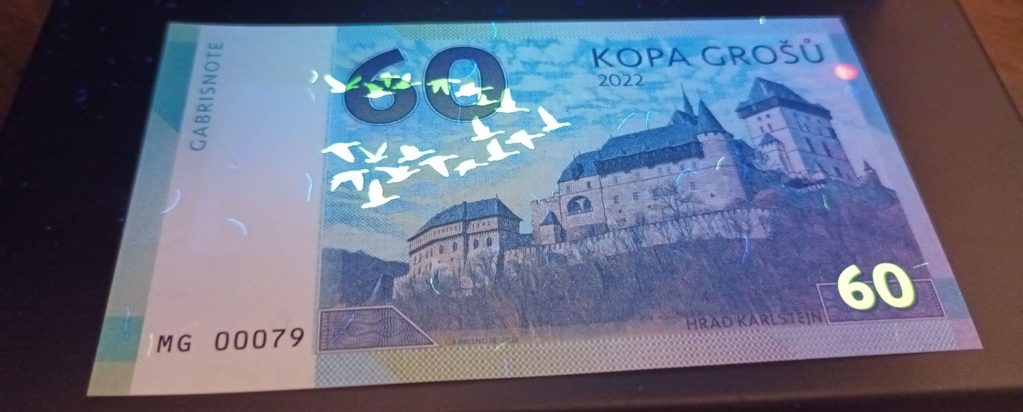 Banknoty 14 sztuk 2022 Matej Gábriša folia Optima