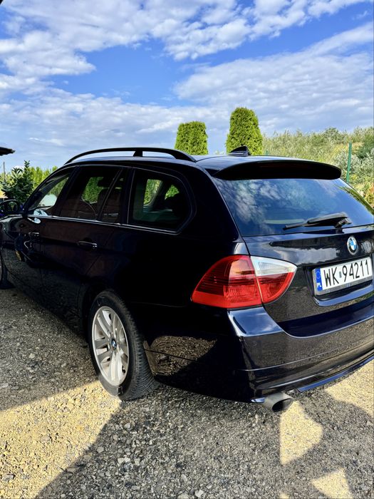 Bmw 3 e91 e90 manul skóra duza navi ladna