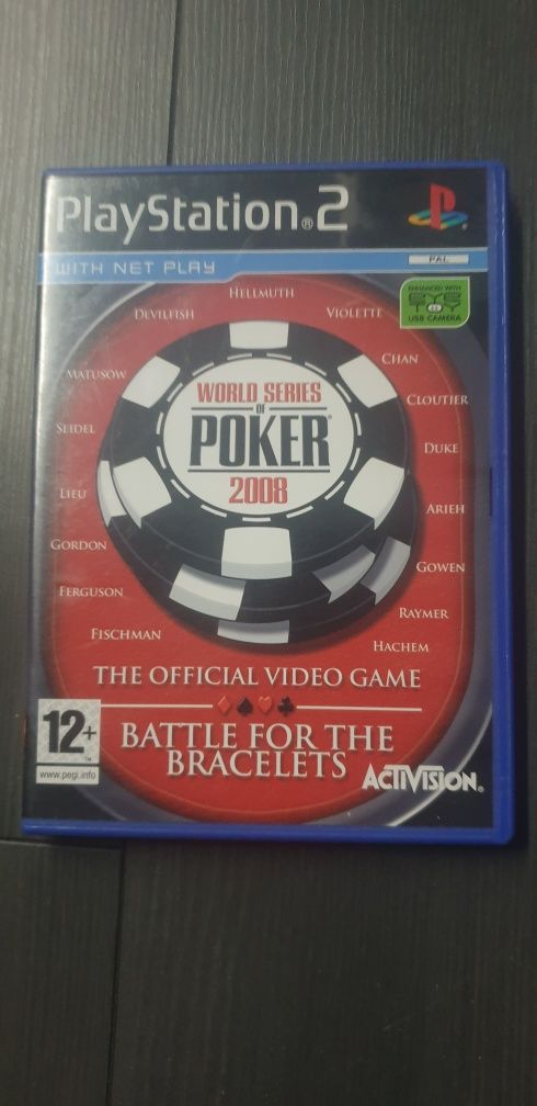 World series poker 2008,PlayStation 2