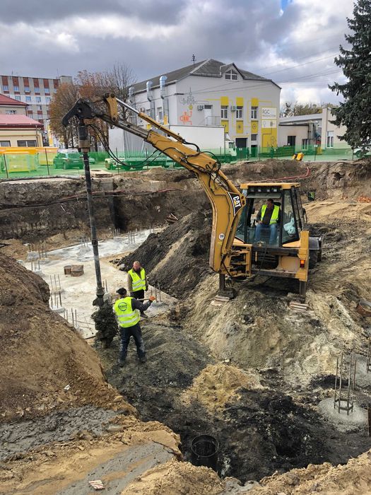 Буріння свай. Свайний фундамент