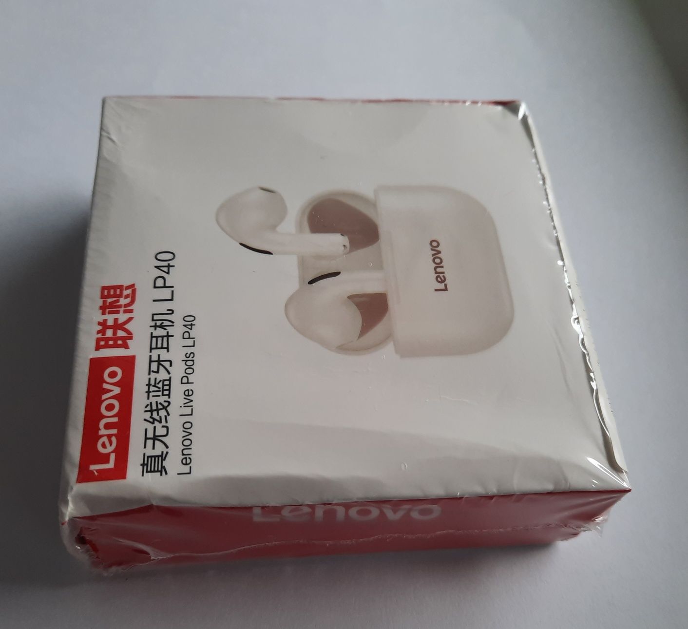 Słuchawki bezprzewodowe Lenovo LP40 TWS redukcja szumów Stereo