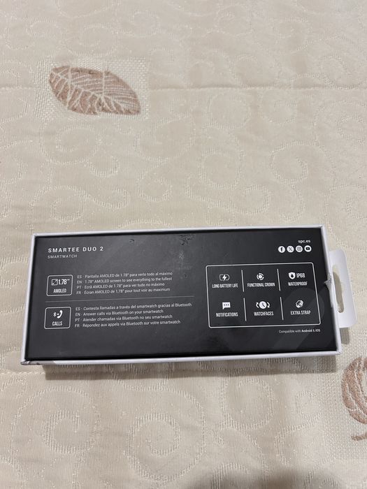SPC Smartee Duo 2/ Smartwatch Amoled como novo. Faz e recebe chamadas.