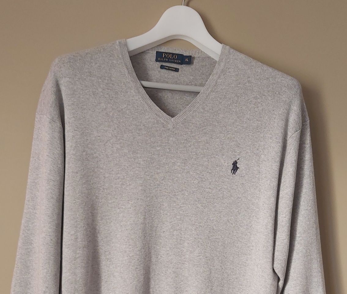 RALPH LAUREN sweter męski XL/ XXL PRIMA cotton