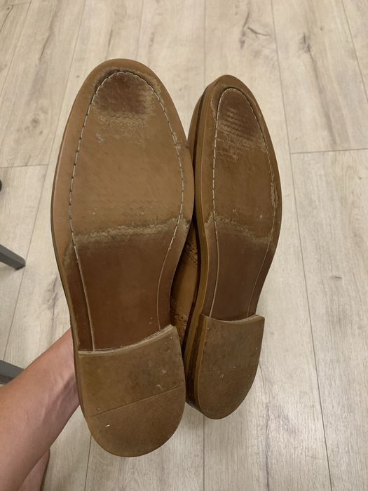 Шикарні чоловічі броги 29 см, туфлі стан суперовий