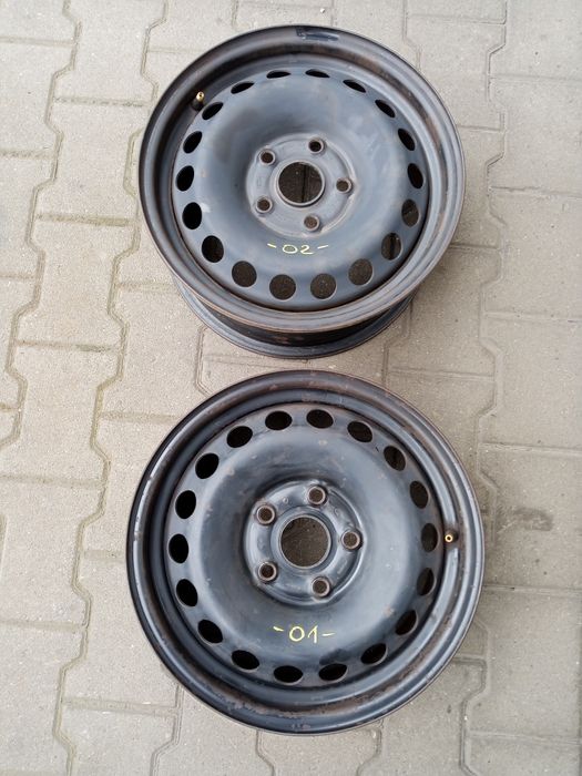 6x15 felga 15 5x112 et47 stalowa VW Golf V Touran passat skoda audi