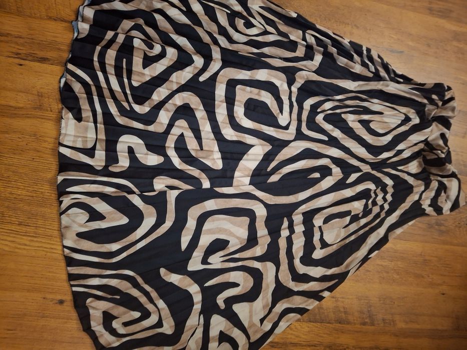 Spodnica maxi plisowana
